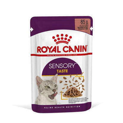 Imagen de ALIMENTO BALANCEADO HUMEDO GATO SENSORY TASTE FELINE X 85 GR