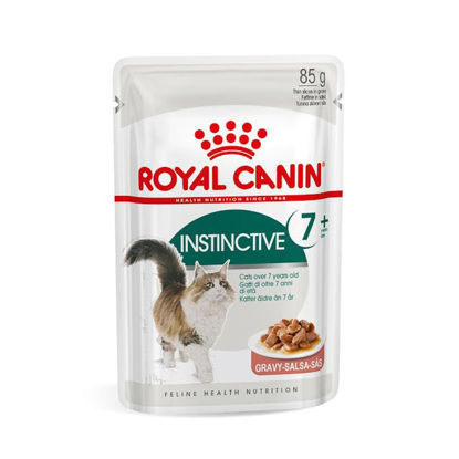 Imagen de ALIMENTO BALANCEADO HUMEDO GATO INSTINCTIVE +7 POUCH GATO X 85GR