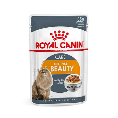 Imagen de ALIMENTO BALANCEADO GATOS INTENSE BEAUTY POUCH X 85 GR
