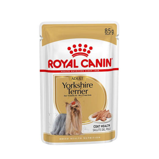 Imagen de ALIMENTO BALANCEADO HUMEDO PERRO YORKSHIRE POUCH X 85 GR