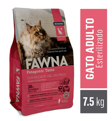 Imagen de ALIMENTO  BALANCEADO PARA GATOS FAWNA GATO STELIZED X 7,5KG