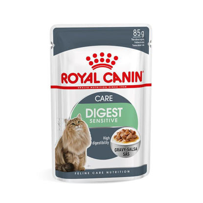Imagen de ALIMENTO BALANCEADO HUMEDO DIGEST SENSITIVE POUOCH GATO X 85GR