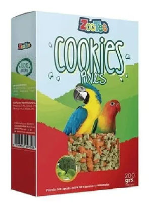 Imagen de ACCESORIOS PARA AVES COOKIES AVES X 200GR