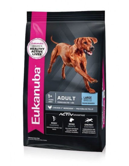 Imagen de ALIMENTO BALANCEADO PERROS EUKANUBA ADULTO LARGE BREED x 15 KG
