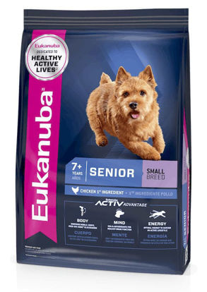 Imagen de ALIMENTO BALANCEADO PERROS EUKANUBA SENIOR +5 AÑOS SMALL BREED X 3KG