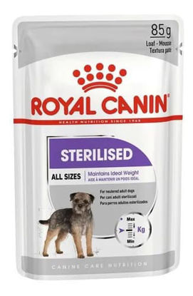 Imagen de ALIMENTO BALANCEADA PERRO STERILIZED PERRO POUCH X 85 GR