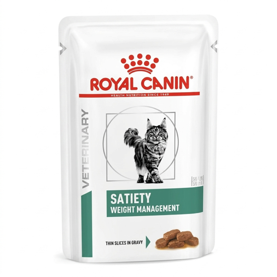 Imagen de ALIMENTO BALANCEADO GATOS SATIETY FELINE POUCH X 85 GR