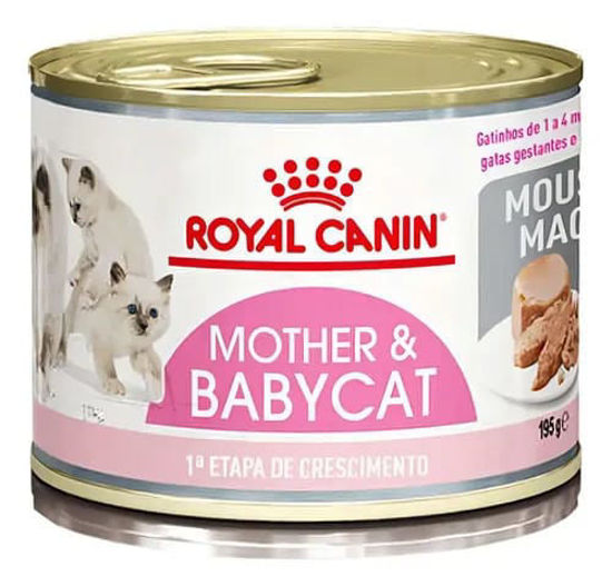 Imagen de ALIMENTO BALANCEADO GATOS MOTHER Y BABYCAT X 195 GR
