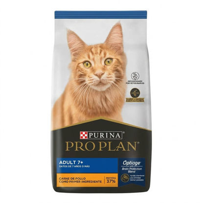 Imagen de ALIMENTO BALANCEADO  GATOS PRO PLAN GATO ADULTO +7 X 7,5 KG
