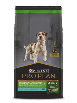 Imagen de ALIMENTO BALANCEADO  PERRO PRO PLAN SENSITIVE SKIN Y STOMACH RAZA PEQUEÑA X 3 KG