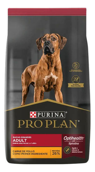Imagen de ALIMENTO BALANCEADO  PERROS PRO PLAN ADULTO RAZA GRANDE X 15 KG
