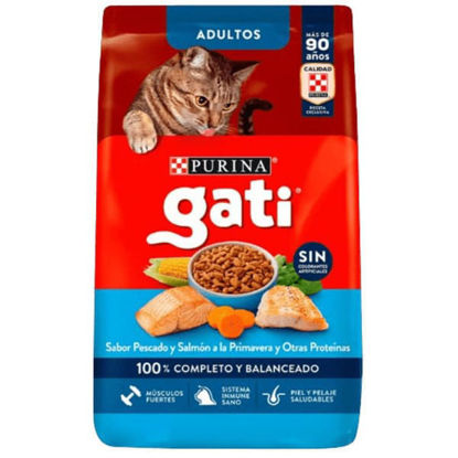 Imagen de ALIMENTO BALANCEADO  GATOS GATI ADULTO PESCADO X 8 KG