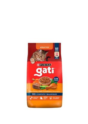 Imagen de ALIMENTO BALANCEADO GATOS GATI ADULTO CARNE Y POLLO X  15 KG