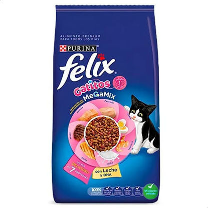 Imagen de ALIMENTO BALANCEADO  GATOS FELIX GATITOS MEGAMIX X 3 KG