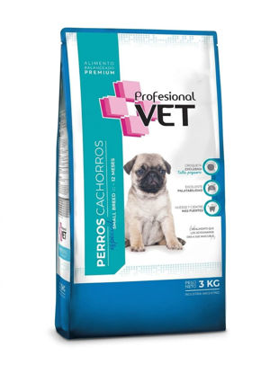 Imagen de ALIMENTO BALANCEADO  PERRO PROF VET PREMIUN P CACH  M / P  X 3 KG