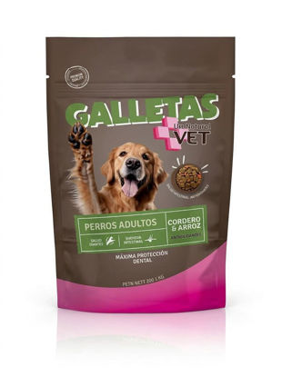 Imagen de ALIMENTO BALANCEAD0 PERRO PROF VET GALLETAS P CORDERO Y ARROZ