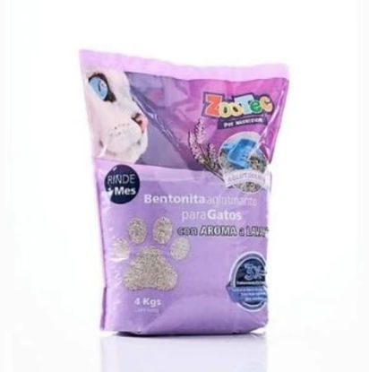 Imagen de ACCESORIOS PARA GATO PIEDRA AGLUTINANTE LAVANDA X 4 KG