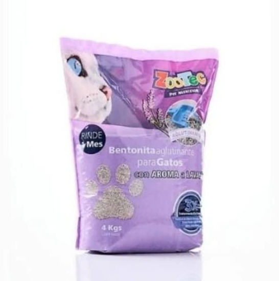 Imagen de ACCESORIOS PARA GATO PIEDRA AGLUTINANTE LAVANDA X 4 KG