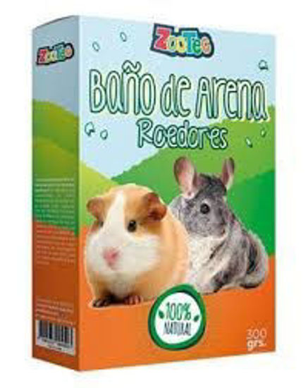 Imagen de ACCESORIOS PARA CONEJOS / COBAYOS BAÑO DE ARENA PARA ROEDORES X 300 GR