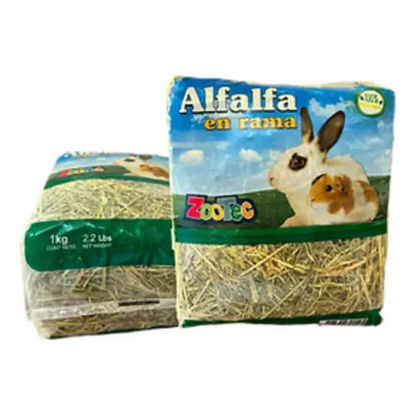 Imagen de ACCESORIOS PARA CONEJOS / COBAYOS FARDO DE ALFALFA EN RAMA X 1 KG