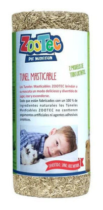 Imagen de ACCESORIOS PARA CONEJOS / COBAYOS TUBO MASTICABLE GRANDE  10 cm D x 20 cm L