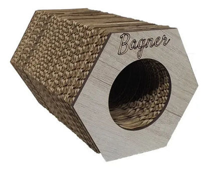 Imagen de ACCESORIOS PARA GATOS RASCADOR HEXAGONAL 1  13 CM
