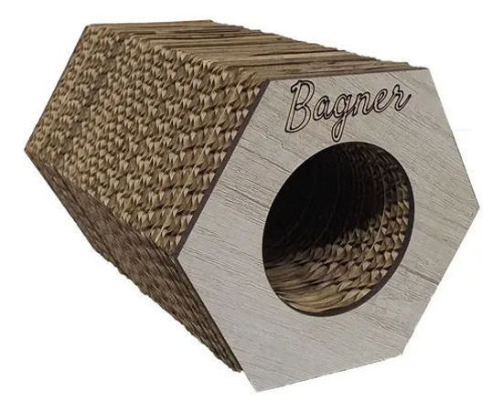 Imagen de ACCESORIOS PARA GATOS RASCADOR HEXAGONAL 1  13 CM
