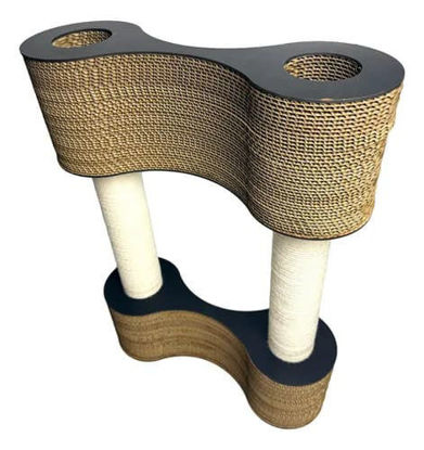 Imagen de ACCESORIOS PARA GATOS RASCADOR TORRE DELUXE XL 46CM