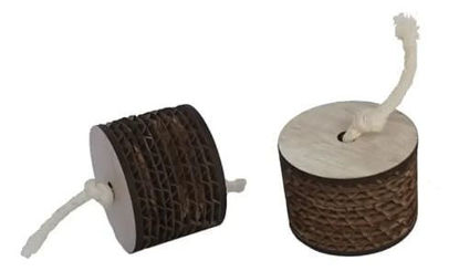 Imagen de ACCESORIOS PARA GATOS RASCADOR RUEDITA 7,5CM