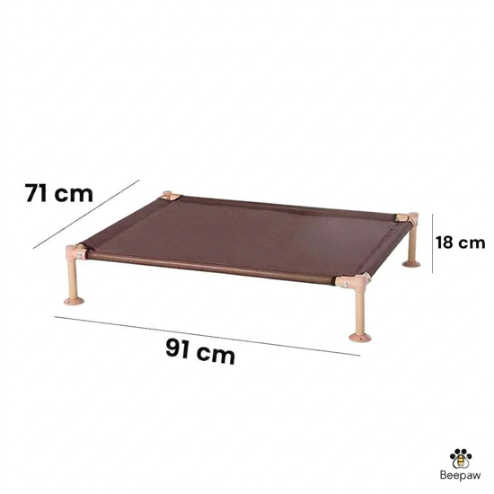 Imagen de ACCESORIOS PARA MASCOTAS - CAMPP91X71*X18CM CAMA ALTURA MALLADA PARA PERROS 91*71*18CM