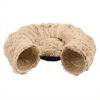 Imagen de ACCESORIOS PARA GATO - CTT/P85X85X26CMB CUCHA TUNEL TERCIOPELO CON PELOTA 85X85X26CM BEIGE