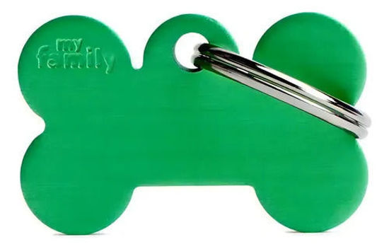 Imagen de ACCESORIOS PARA MASKOTAS - MFB38 MEDALLA MEDIANA HUESO VERDE