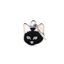 Imagen de ACCESORIOS PARA MASCOTAS - MF36NBLACK MEDALLA DE GATOS NEGROS