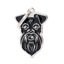 Imagen de ACCESORIOS PARA MASCOTAS - MF27NBLACK MEDALLA SCHNAUZER NEGRO