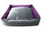 Imagen de ACCESORIOS PARA MASKOTAS - HBRT4PG BASKET REVERSIBLE TALLE 4 - A75L71 PURPURA GRIS